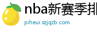 nba新赛季排名